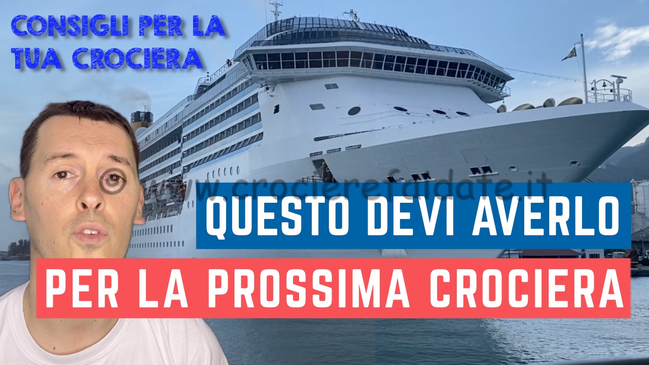 QUESTO DEVI AVERLO ASSOLUTAMENTE per la prossima crociera #SHORT TIPS in crociera