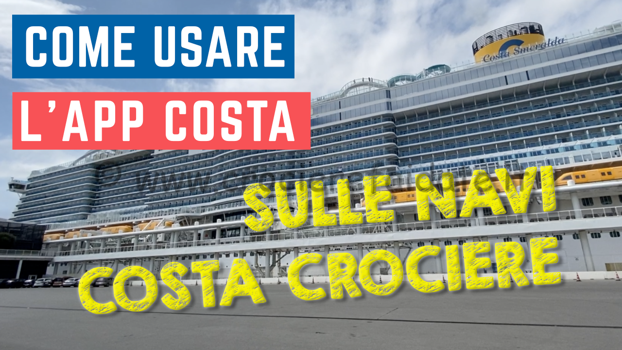 Come usare l’APP COSTA sulla nave da crociera #SHORT TIPS in crociera
