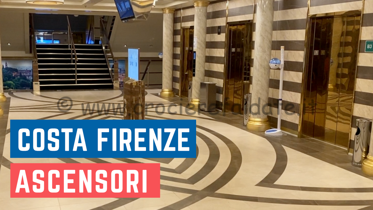 Ascensori sulle navi da crociera in periodo COVID #SHORT TIPS in crociera