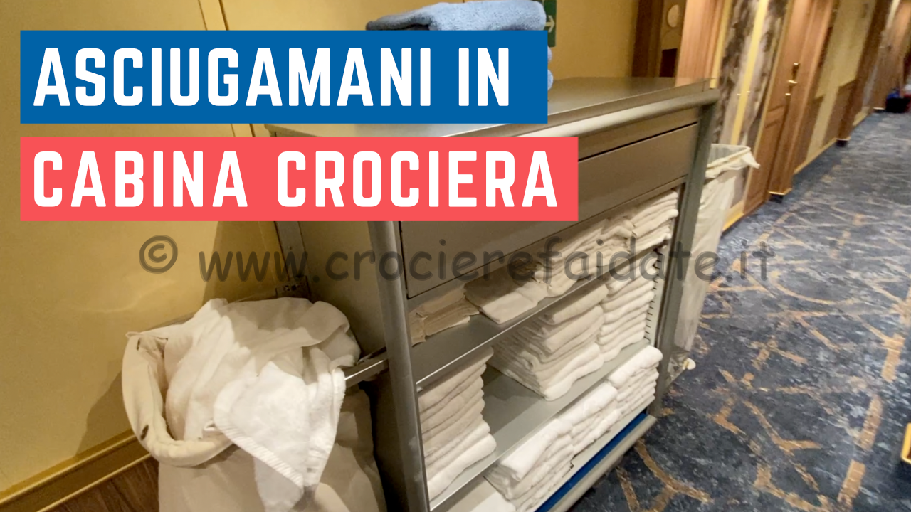 ASCIUGAMANI nella cabina da crociera ogni quanto VENGONO CAMBIATI ?