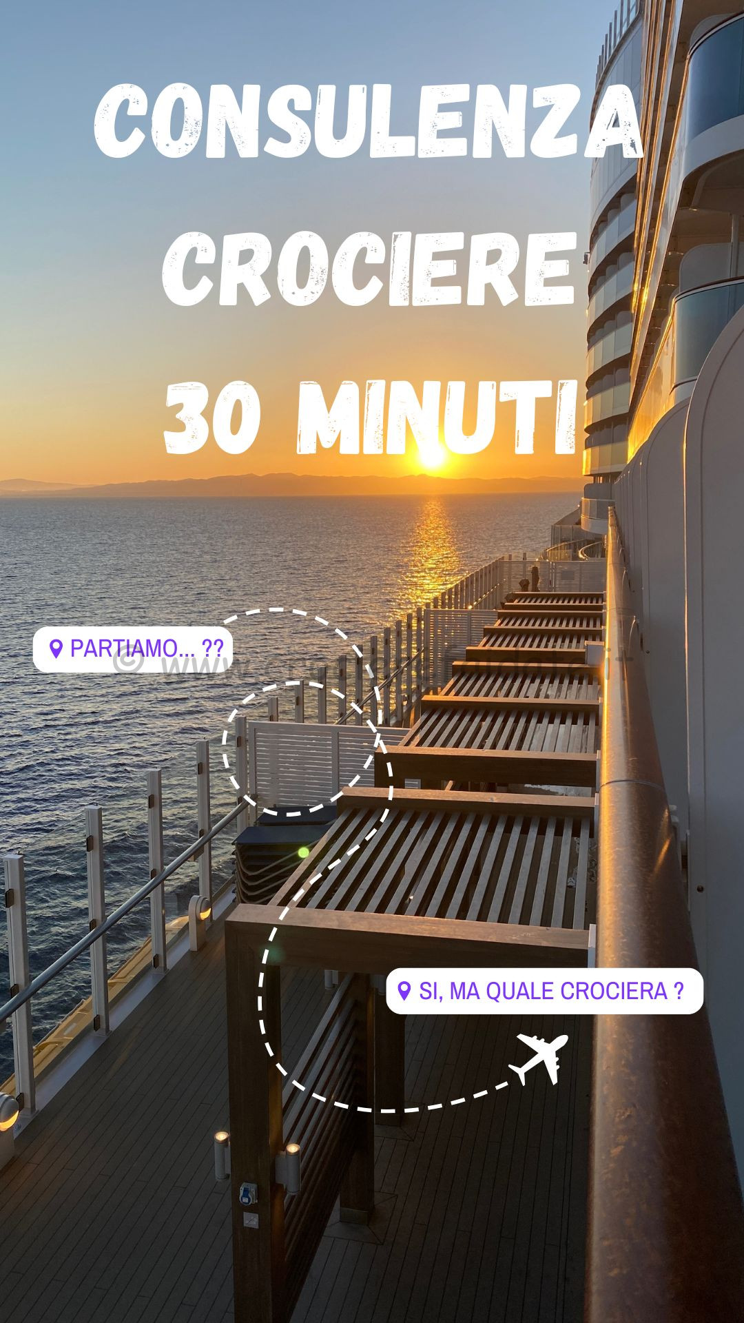 CONSULENZA CROCIERE 30 minuti