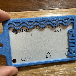 Porta Cruise Card Rigido – Porta Tessera da Crociera Personalizzabile | Protezione Carta Nave